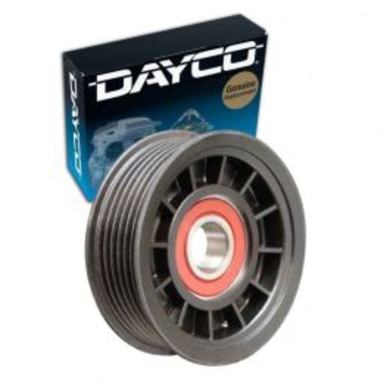 Dayco Alternator Water Pump Power Steering Drive Belt Tensioner Pulley for 1999-2004 GMC Sierra 2500 5.3L 6.0L V8