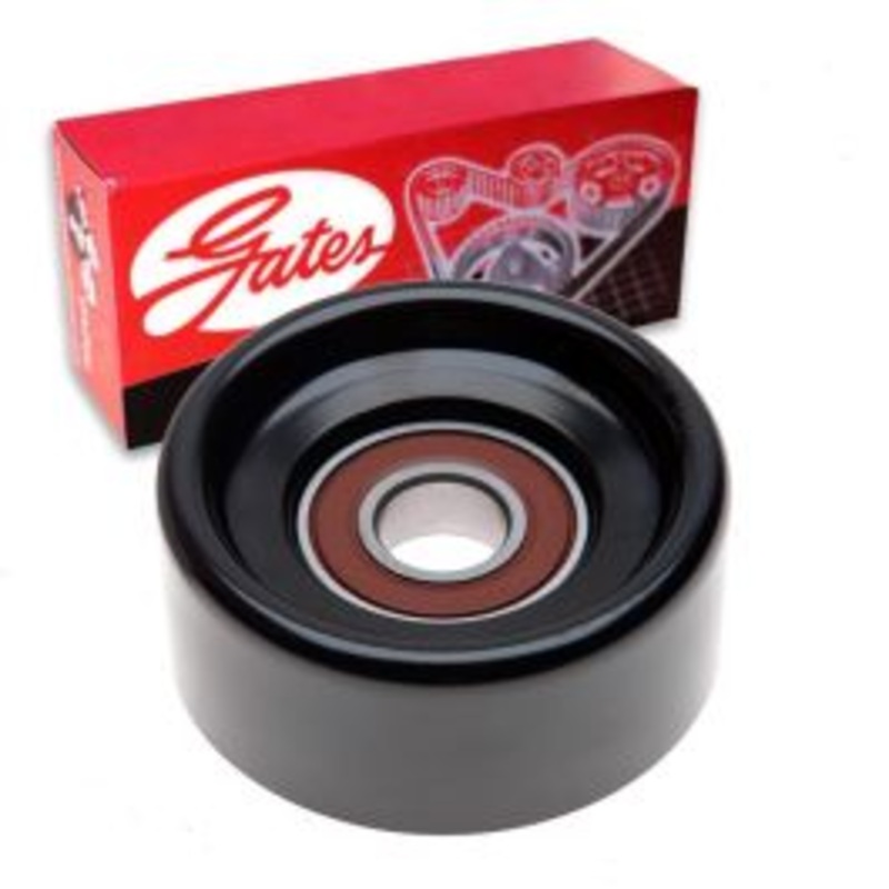Gates DriveAlign Drive Belt Idler Pulley for 2016 Ford F-350 6.2L V8