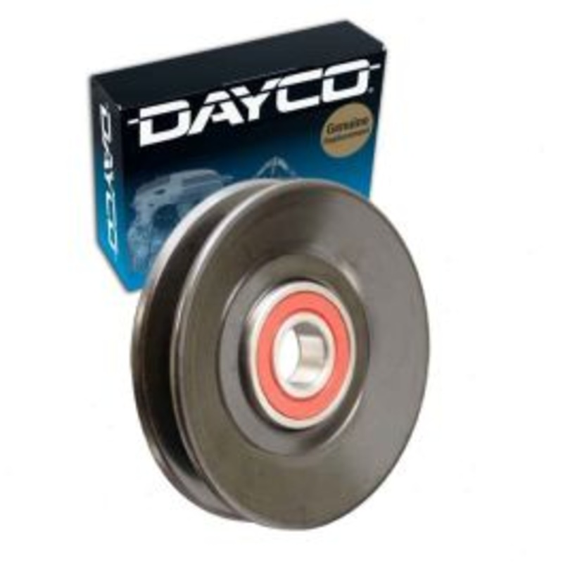 Dayco Drive Belt Idler Pulley for 1975-1996 Ford E-250 Econoline 4.9L 5.0L 5.8L 6.6L 7.5L L6 V8