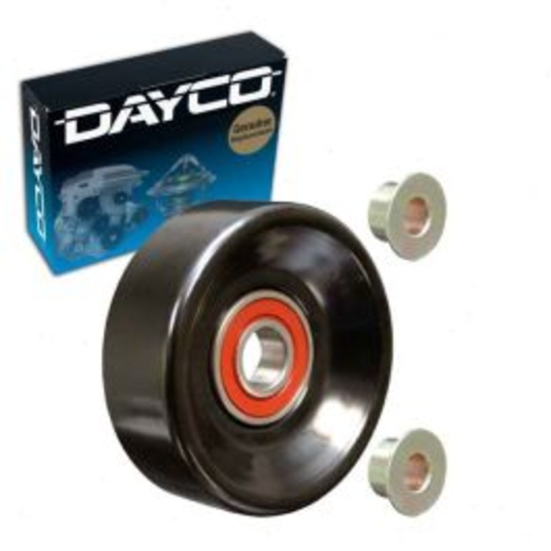 Dayco AC Drive Belt Idler Pulley for 1992-1993 Dodge Daytona 2.2L L4