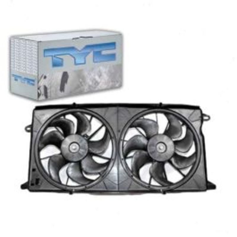 TYC Dual Radiator & Condenser Fan Assembly for 2000-2005 Pontiac Bonneville