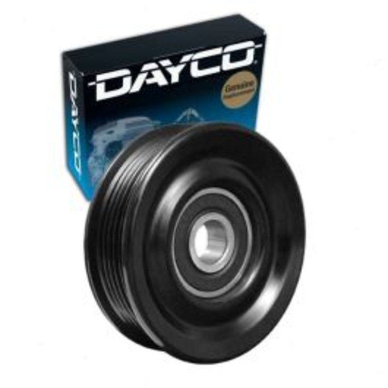 Dayco Grooved Pulley Drive Belt Idler Pulley for 2007 Jeep Wrangler
