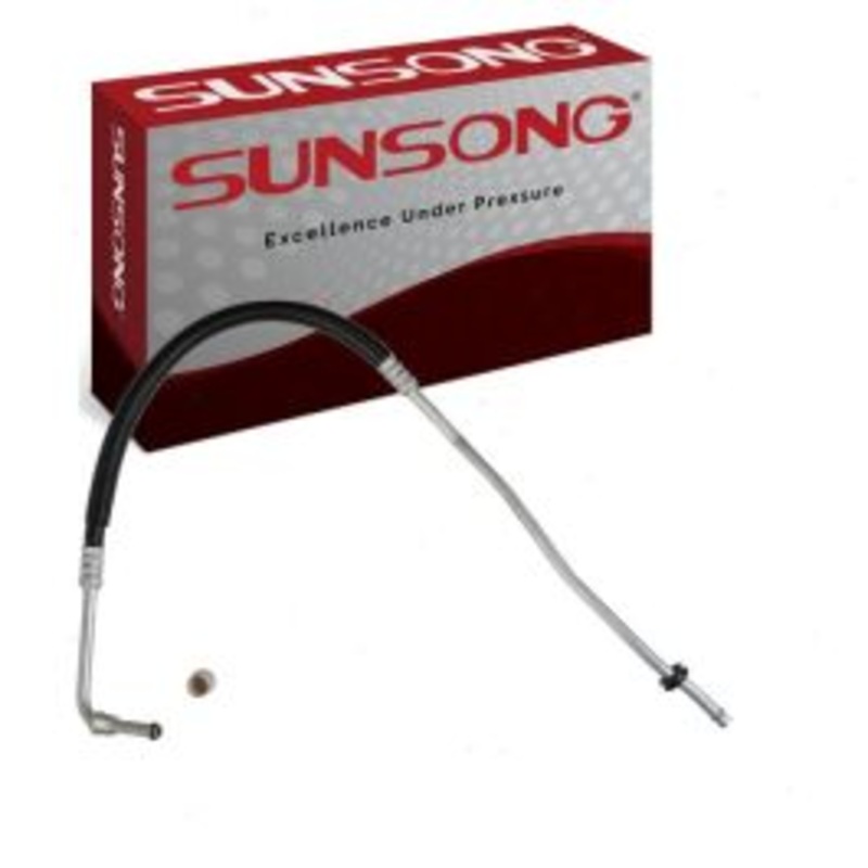 Sunsong Outlet Lower Engine Oil Cooler Hose Assembly for 1996-2000 Chevrolet K3500