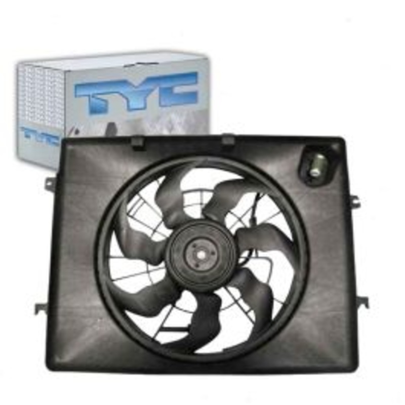TYC 622630 Dual Radiator & Condenser Fan Assembly