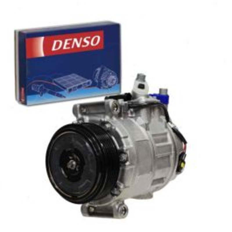 DENSO AC Compressor & Clutch for 2000-2006 Mercedes-Benz S500 5.0L V8