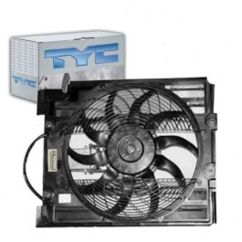 TYC AC Condenser Fan Assembly for 2001-2003 BMW 525i