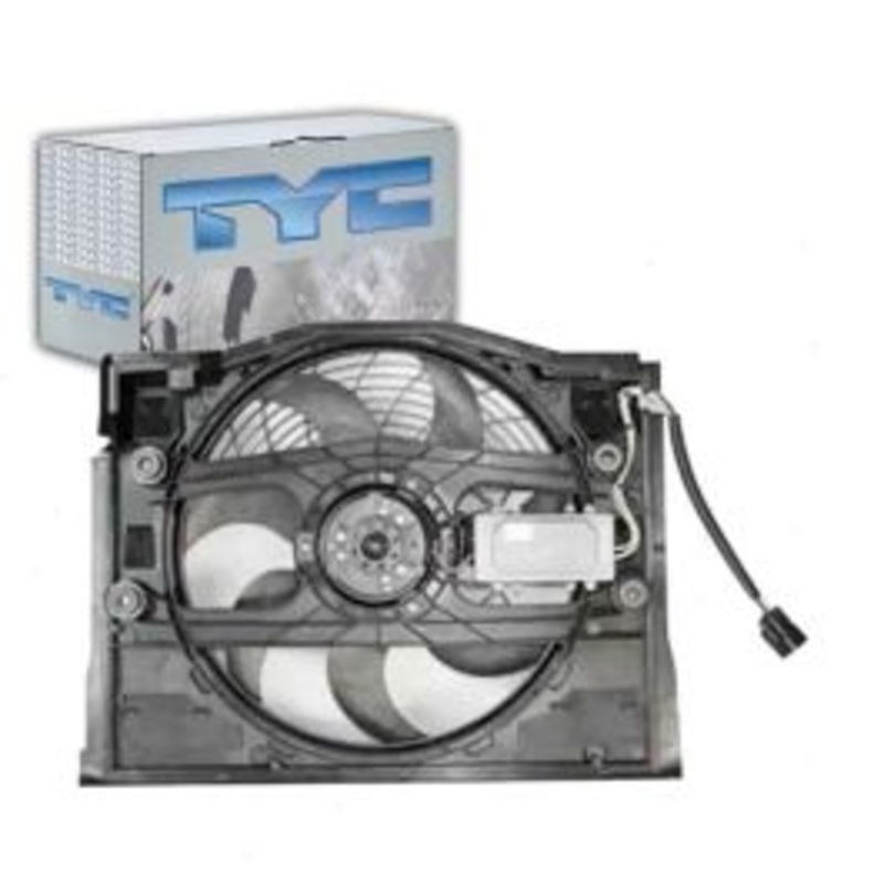 TYC AC Condenser Fan Assembly for 2001-2005 BMW 325Ci