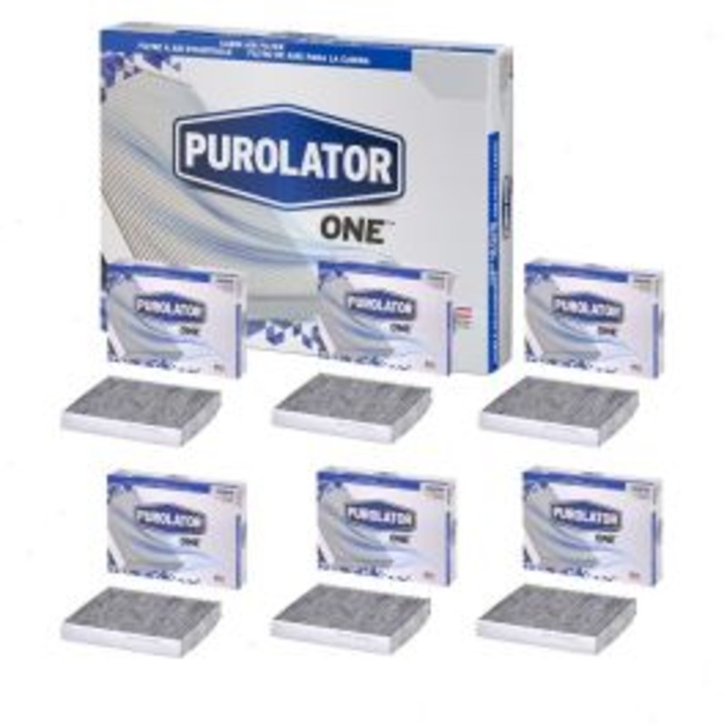 6 pc Purolator ONE C21471C Cabin Air Filters