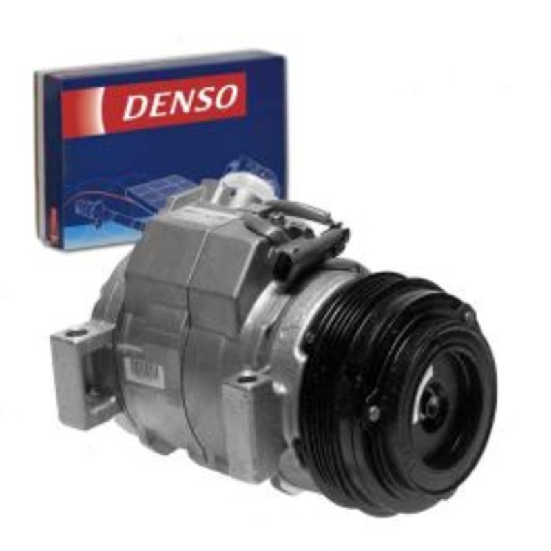DENSO AC Compressor & Clutch for 2002-2008 Cadillac Escalade 5.3L 6.0L V8