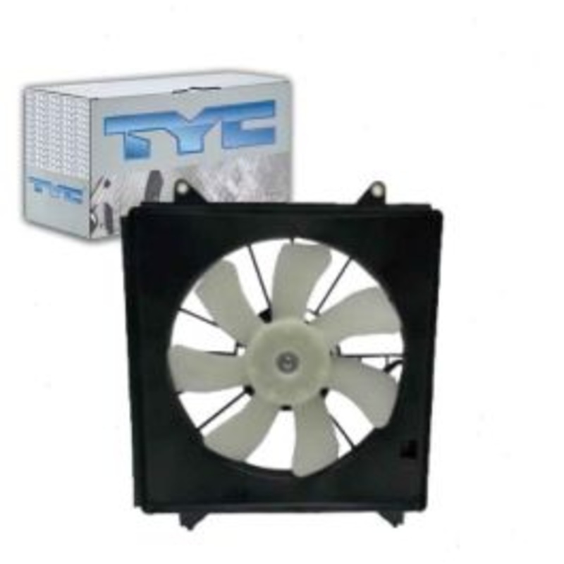 TYC Right AC Condenser Fan Assembly for 2013-2017 Honda Accord 2.4L L4