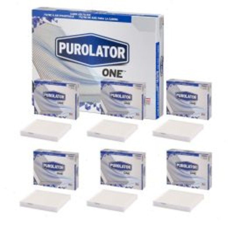 6 pc Purolator ONE C31434 Cabin Air Filters