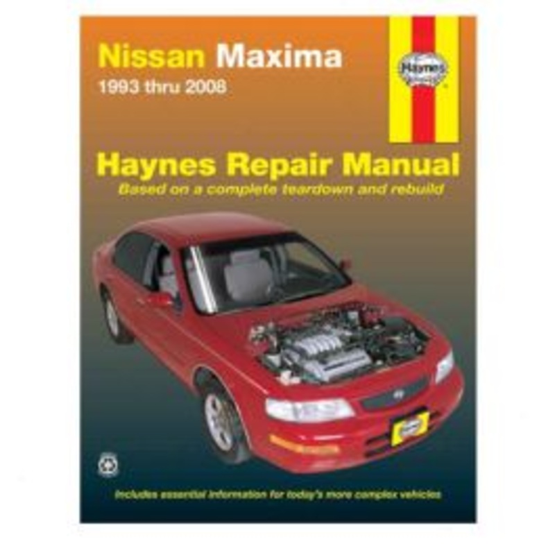 Haynes 72021 Repair Manual Nissan Maxima 93-08