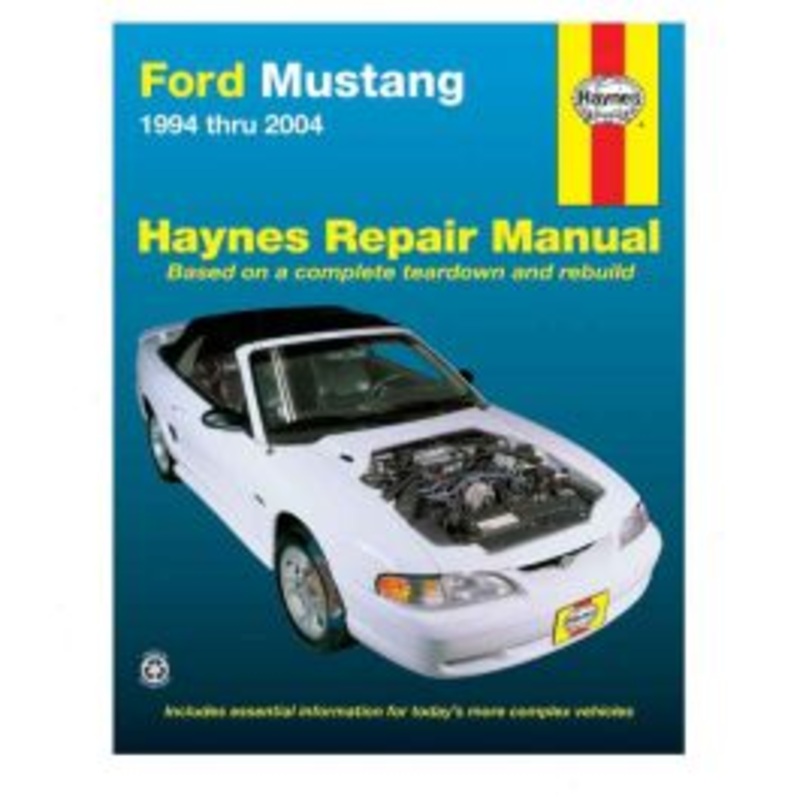 Haynes Repair Manual for 1994-2004 Ford Mustang